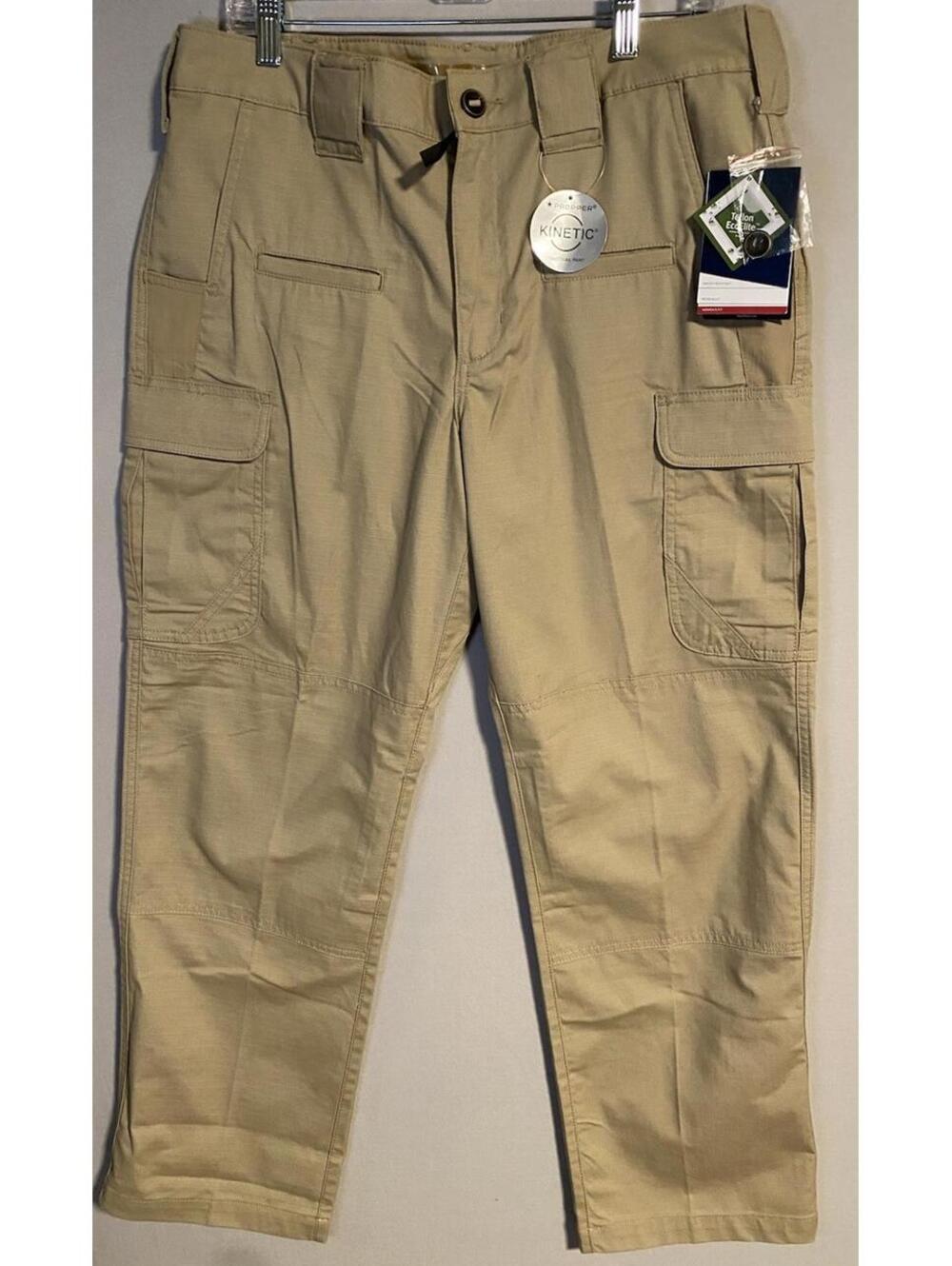 PROPPER WOMEN’S KINETIC TACTICAL PANT KAHKI Sz 12 Short NWT